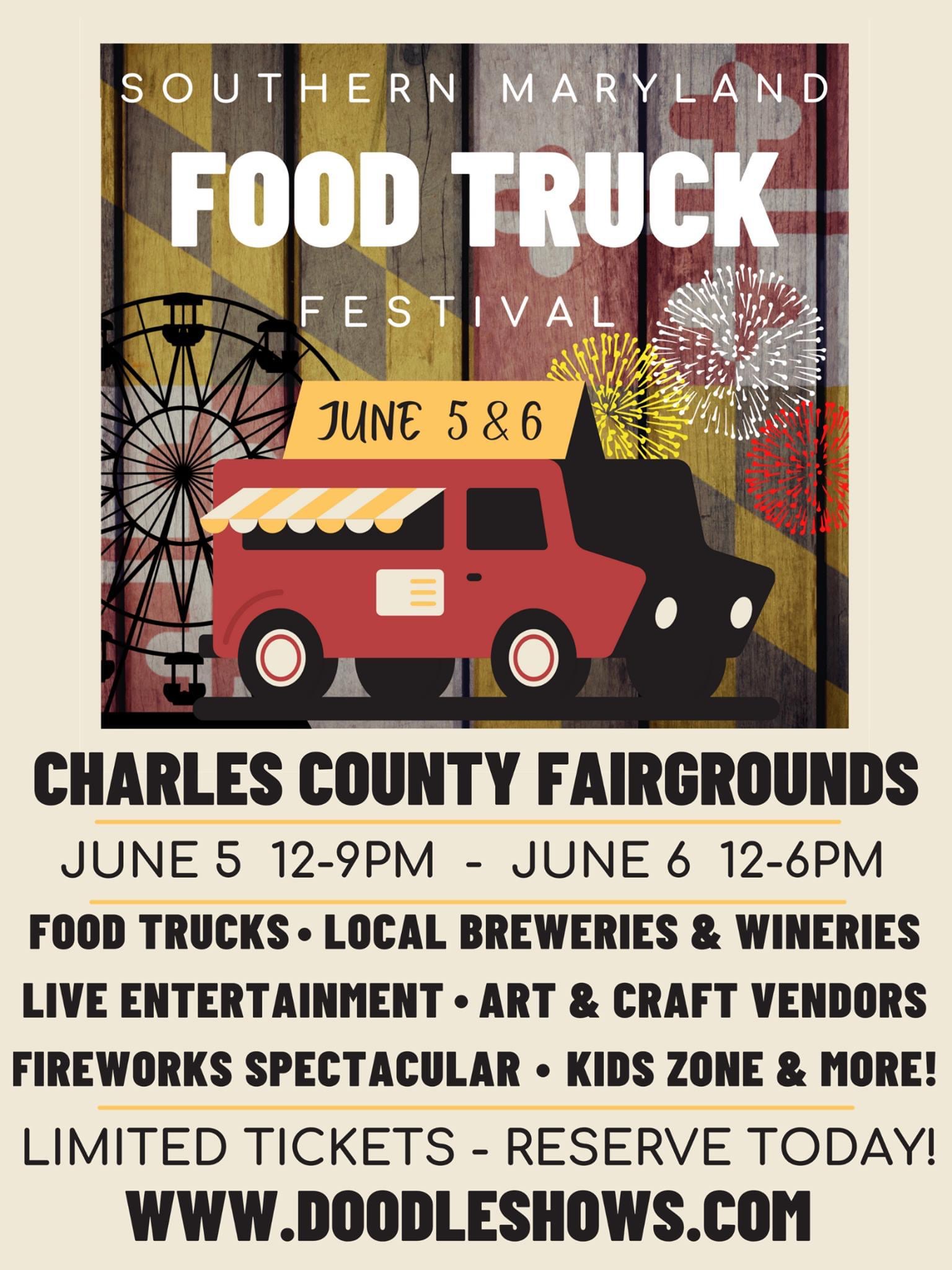 Southern Maryland Food Truck Festival Charles County Fair
