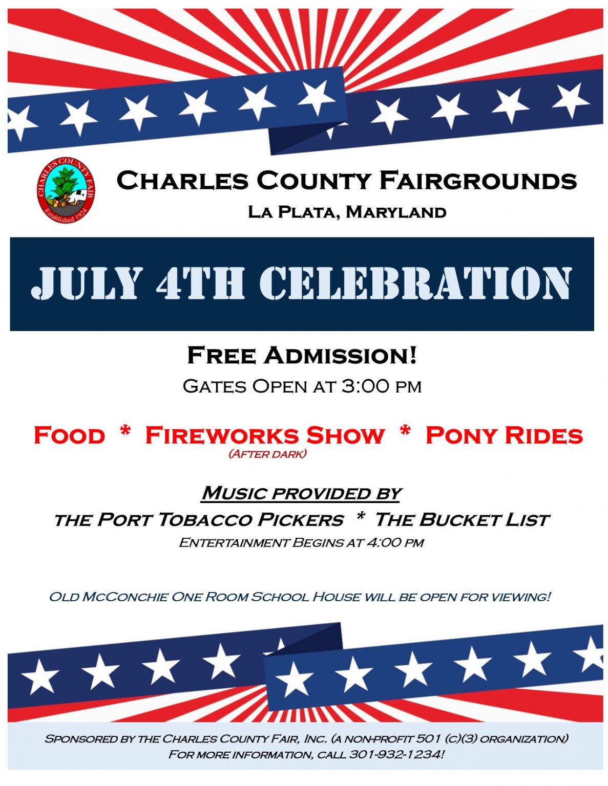 July 4th Celebration Charles County Fair