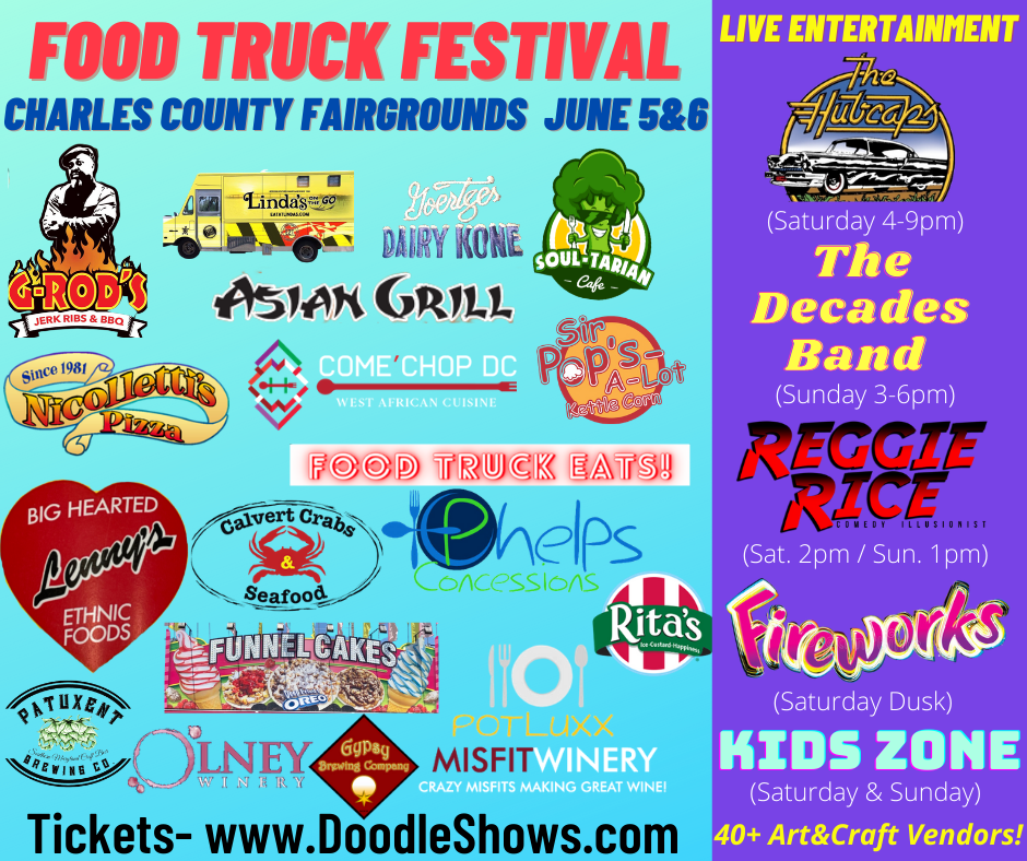 Southern Maryland Food Truck Festival Charles County Fair