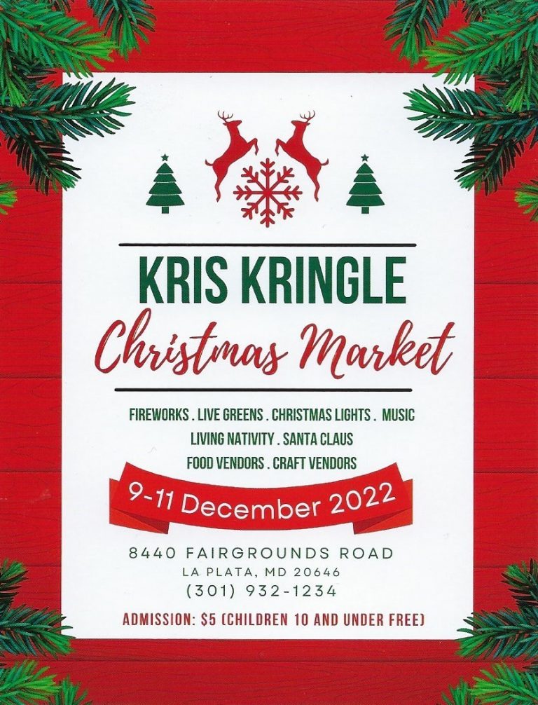 Kris Kringle Christmas Market Charles County Fair